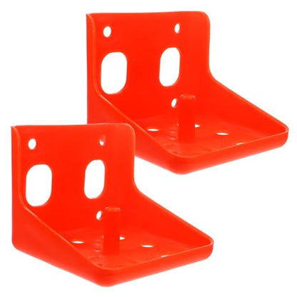 Salt Block Feeding Box Set for Cattle Sheep Livestock Farm Sturdy Plastic Holder