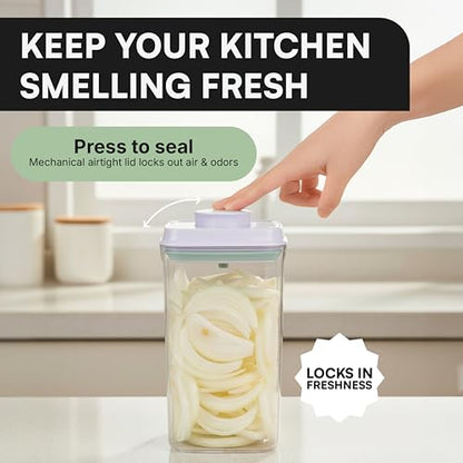 Bop Top Airtight Food Storage Containers | Pop-Top Lid | 8 Cups / 67 Oz - color: Single: 67 oz