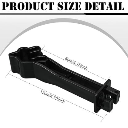 Outus 25pcs Reversed Extender Electric Fence TPost Insulators Snap, Black - color: Black