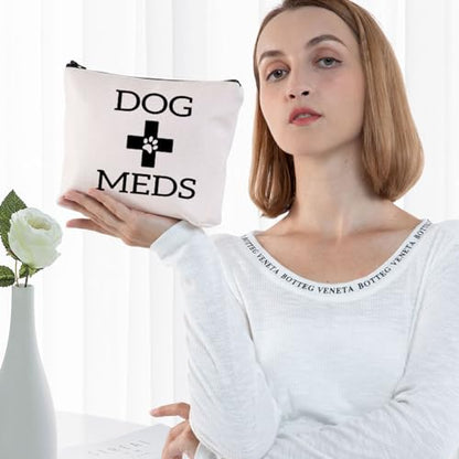 G2TUP Dog Medicine Bag - Vet Tech Gifts, Dog Essentials Storage for Travel, Camping, Car Emergency - color: Dog Meds