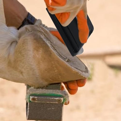 Farrier Rasp File Hoof Trimming Tool, with Coarse and Fine Teeth