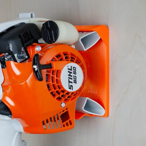 Leaf Blower Wall Mount for Stihl BG50, BG55 - Secure No-Wobble Storage Hanger, Fast Install (Stud or Drywall), Made in USA (BG50, BG55) - size: BG50, BG55