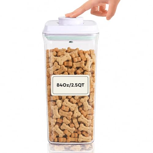 Bop Top Airtight Food Storage Containers | Pop-Top Lid | 10.5 Cups / 84 Oz - color: Single: 84 oz
