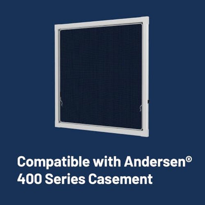 Custom Replacement Window Screen Compatible with Andersen® Windows – Fits 400 Series Narroline®, 200 Series Tilt-Wash & 400 Series Casement Models
