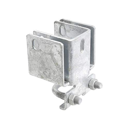 Chain Link Fence Commercial Double Gate Latch 1-5/8" or 2" Frame | Strong Arm Double Gate Latch for Swing Gates