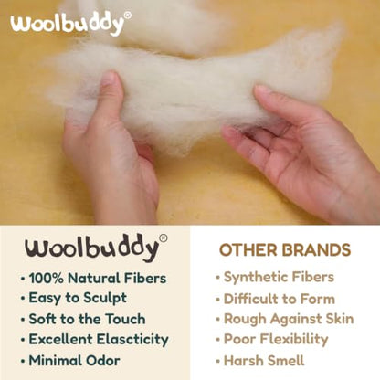 Woolbuddy Needle Felting Starter Kit (Cat) for Beginner & Adults with Tool - color: Cat