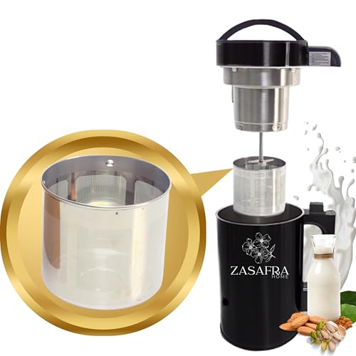 Nut Milk Strainer 304 Stainless Steel or Filter Basket Replacement for Nut Almond Milk Maker – Ultra-Fine Strainer Accessory for Soy Milk Maker, Oat Milk Maker & Vegan Plant-Based Milks