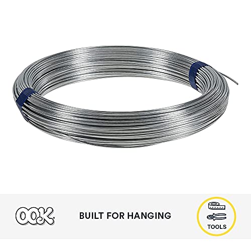 OOK 50143 Solid Utility Wire, 1 Pack, Silver - color: Silver, size: 1 pack