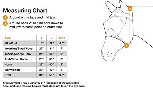 Cashel Crusader Fly Mask, Standard with Ears (Pink, Arabian)