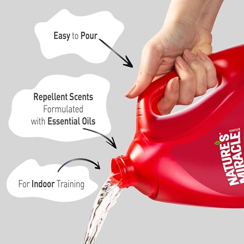 Nature's Miracle Advanced Platinum No More Marking Training Spray, 128 oz | Helps Prevent Dogs from Marking the Same Spot, For Indoor Training, Safe For Pets and Home*, Repels With Essential Oils - size: 1 Count (Pack of 1)