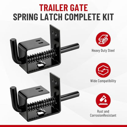 Trailer Gate Spring Latch Replacement for Carry-On Trailer Gate Latch