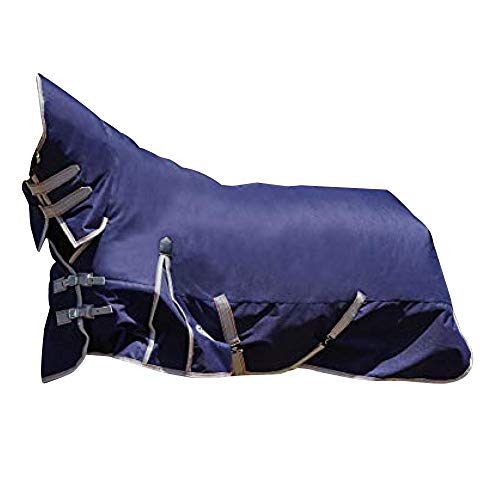 WeatherBeeta ComFiTec Essential Combo Neck Medium, Navy/Silver/Red, 48" - size: 48"