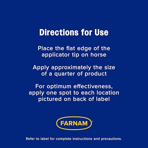Farnam Equi-Spot, Weather Proof Targeted Spot On Protection, 6 Week Supply - size: 6 Week Supply