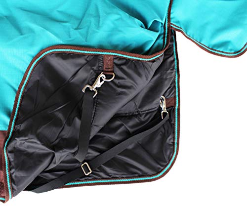 76" Challenger 1200D Horse Bellyband Turnout Heavy-Weight Winter Blanket 583B - size: 76 inches