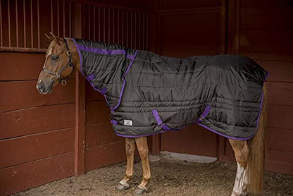 TuffRider Kozy Komf Combo Stable Blanket 87 Black - color: Black, size: 87
