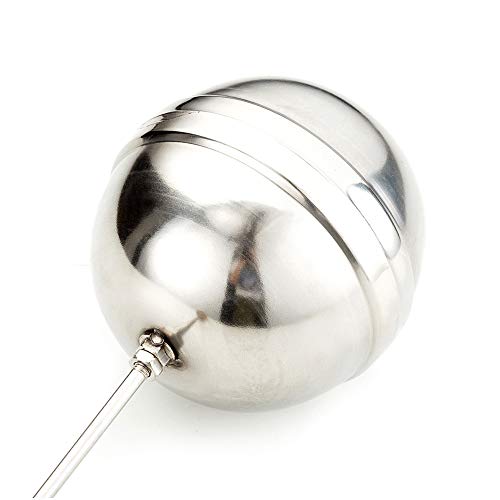 Joywayus 1 inch Thread Float Ball Valve Floating Ball-cock Tank Ballcock Fittings Automatic Water Level Control Switch - size: 1 inch (Pack of 1)