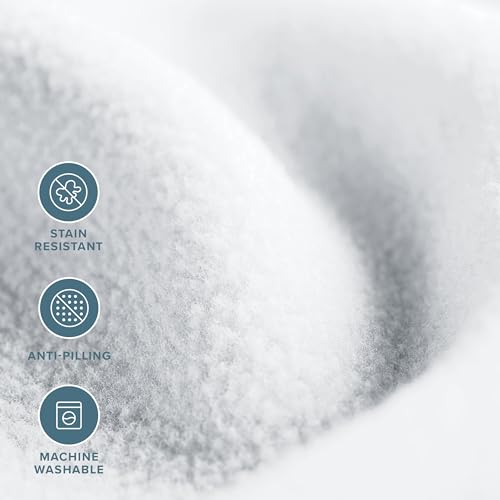 Bare Home Polar Fleece Blanket (King, White) - color: 03 - White, size: King