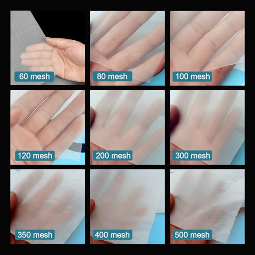 39 x 78 Inch 25-250 Micron Nylon Filter Mesh Fabric(120 mesh /120 μm) - style: 120 Mesh