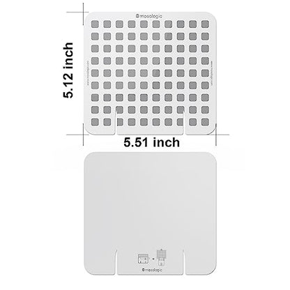 Mosalogic Updated Fly Trap Refills Sticky Card Replacement Glue Cards for Flying Insect Trap indoor-5pack (No Device) - size: 5Pack Plus