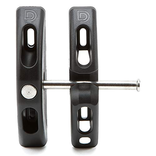 D&D TL01 T-Latch Gate Latch For Square Metal, Wood or Vinyl Gates, Black | General purpose gate latch, can be padlocked. Weather-resistant. For square gate & fence post. Easy to install.