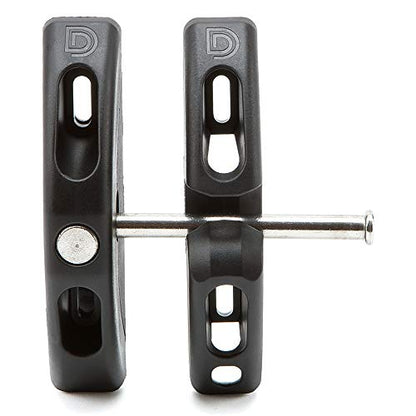 D&D TL01 T-Latch Gate Latch For Square Metal, Wood or Vinyl Gates, Black | General purpose gate latch, can be padlocked. Weather-resistant. For square gate & fence post. Easy to install.