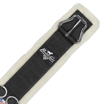 Professional's Choice SMX Comfort-Fit Western Merino Wool Cinch - color: Black, size: 36"