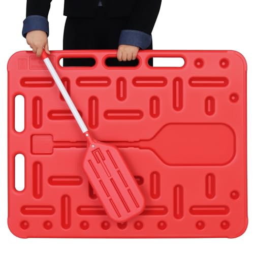 Livestock Sorting Panel with Sound Paddle 38x33 Inch Plastic Sturdy