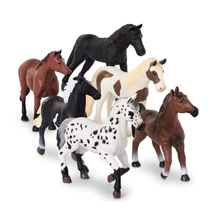 Terra by Battat Horse Set, Realistic Horse Figurines Collection, Animals - style: Horse Set 4