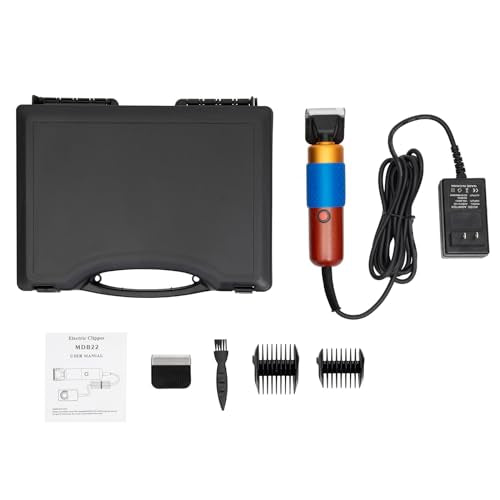 36W Sheep Shears Goat Pets Dogs Rabbit Shearing Shaver, Professional Pet Clippers Kit with Portable Storage Case, 2000-6600rpm Electric Farm Livestock Shears