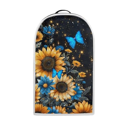 Butterfly Sunflower Kitchen Appliance Covers Food Processor Cover Polyester Coffee Maker Cover or Toaster Cover Stain Resistant Blender Cover for Stand Mixer Kitchen Home Soft - color: Butterfly Sunflower