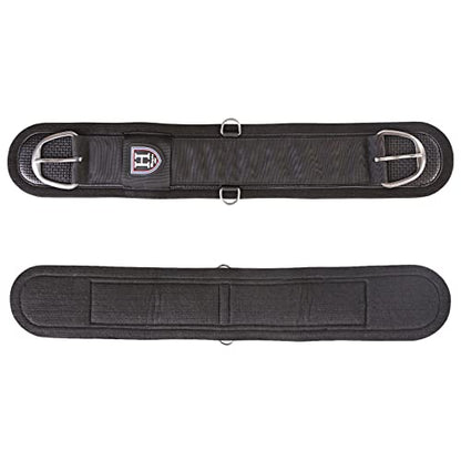 Harrison Howard Western Felt Lined Soft-Touch and Anti-Slip Straight Cinch for Horses 28" 30" 32" 34" - size: 32"