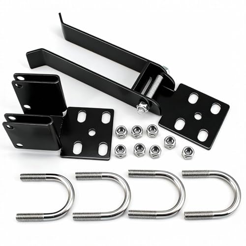 Heavy Duty Chain Link Double Gate Latch for 1-3/8 Inch Frames