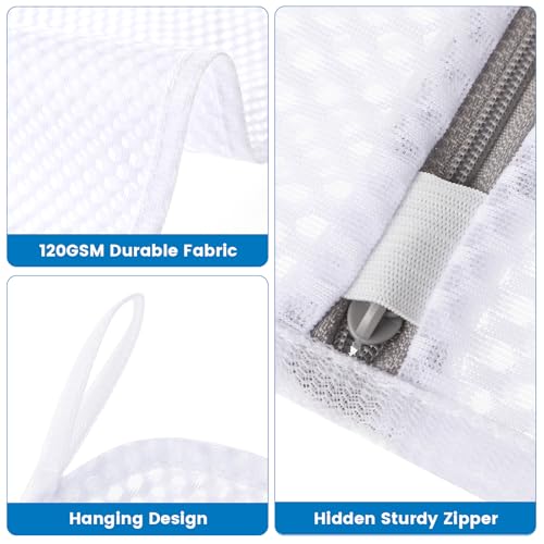Dntorx 2 Pack X-Large Mesh Laundry Bags for Delicates, 20 x 24 Inches - size: 2 X-Large
