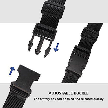 39 Inch Battery Hold Down Strap with Adjustable Buckle,Universal Car Battery Tie Down Strap for Battery Boxes Marine,RV Battery Box,Cargo,Tie Down Strap Battery Straps
