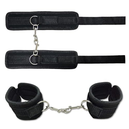 QMARK Goat Milking Hobbles Binding Straps, 2 Pack, Black