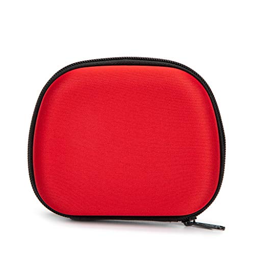 First Aid Hard Case Empty, First Aid Hard Case First Aid EVA Hard Red Medical Bag for Home Health First Emergency Responder Camping Outdoors (5x4x1.8 Small) - size: Small (Pack of 1)