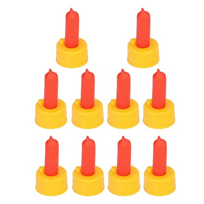 Small Animal Milk Drink Pritchard Nipple , Goat Nipple , 10 pcs Small Animal Milk Drink Nipple Soft Rubber Pacifier Bottle Feeding Artifact Teats for Feeding Sheep Goat Lamb Pup Dog