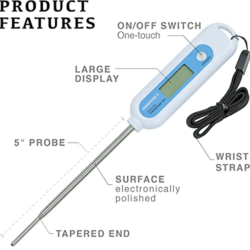 Large Animal Digital Thermometer Kit with Gloves