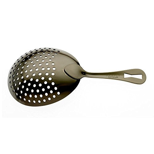 Barfly , Julep Strainer, Gun Metal Black - color: Gun Metal Black