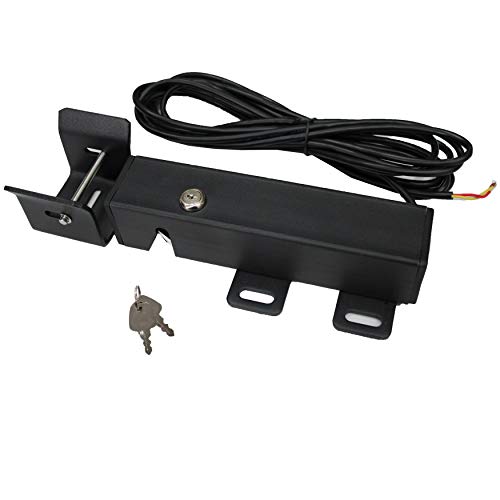 ALEKO LM14924V Electric Lock for Swing Gate Opener 24 Volts | Secure electromagnetic latching, prevents forced entry, weatherproof metal housing, universal fit, easy wired install - style: Electric 24 Volts