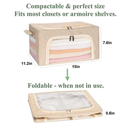 22L Cashmere Sweater Storage Bag And Natural Cedar Ball | BREATHABLE Cashmere Protection Pouch Friendly For Merino Wool/Knit Sweater Storage for Closet Shelf Stackable Knitwear Wool Clothes Organizer - size: Normal 2pack