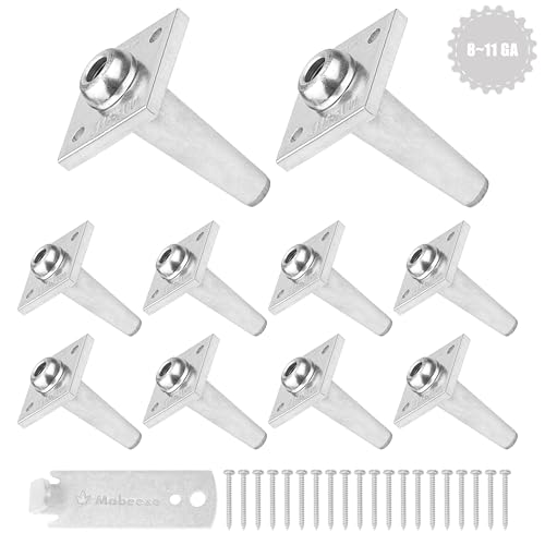 Mabeeze Anchor Vise 8-11 Gauge Wire Tightener, 10 Pack | One-way grip for grape trellis, vineyard, arbor, and fence wire tensioning - size: 8-11 gauge