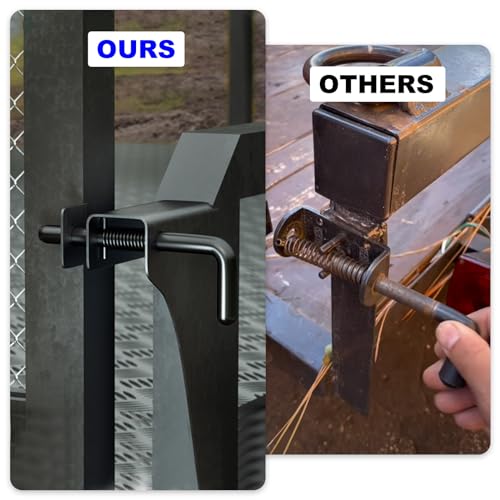Trailer Gate Spring Latch, 819T Utility Trailer Gate Spring Latch Pin, Repair Kit Replacement for Carry-On Utility Trailers - 2 Pack