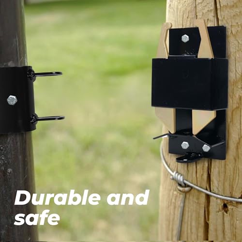 Two Way Lockable Gate Latch, Black. Perfect for Farms, Pastures, and Ranches. Part Number S16100100 (Big Black 2PACK) - size: BIG BLACK 2PACK