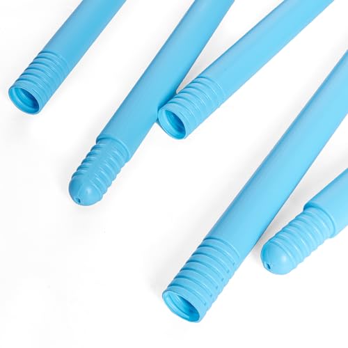 Lightweight Turquoise Blue Plastic Cane Walking Stick Hook Handle Cane(2 Style)