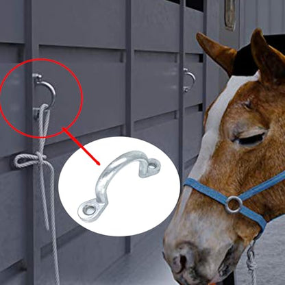 Tie Down Ring Replacement for Trailer, 2" ID