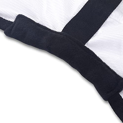 Comfy Mesh Horse Fly Sheet Equine Summer Sheets Stand Neck White 72 - color: White, size: 72