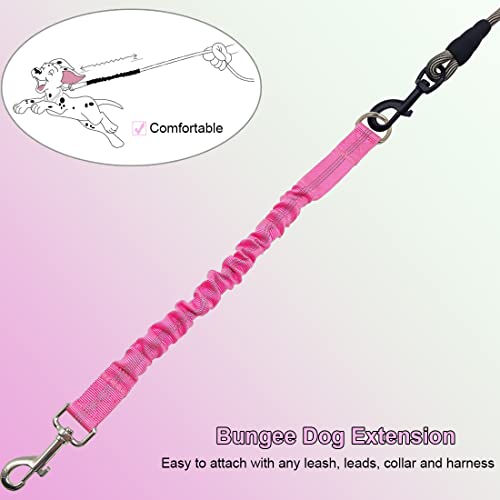 30FT Dog Tie-Out Rope + Bungee Dog Leash Extension
