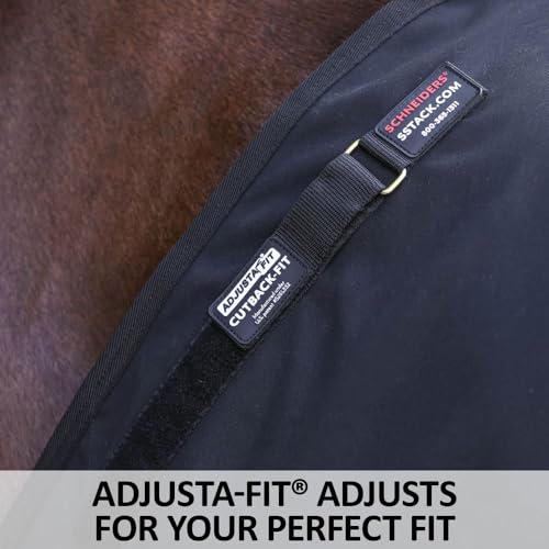 Poly-Cotton Open Front Cutback Horse Sheet | Durable & Breathable, System, Easy On/Off, Cutback Wither Design, Customizable