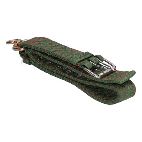 Canvas Cattle Collar, Adjustable Farm Animal Neck Strap with Metal Pin Buckle, Dark Green, S/M/L Size Options(S) - size: S